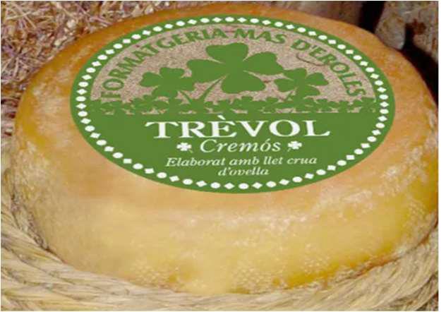 Queso Trèvol de Formatgeria Mas d'Eroles